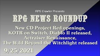 RPG News Roundup (9-25-2021)