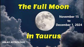 Full Moon in Taurus   November 15, 2024. Will we change direction or stay where we are? Question ...