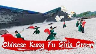 This “Chinese Kung Fu Girls Group" rocks! Emei heroines show awesome martial arts | Amazing Chinese