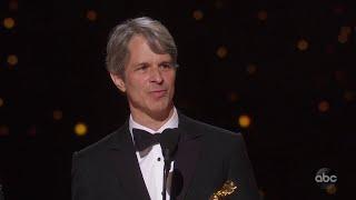 Marshall Curry Accepts the Oscar for Live Action Short