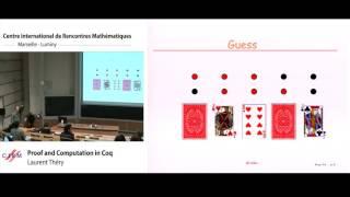 Laurent Théry : Proof and computation in Coq