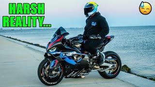 The UGLY Truth About Riding A Motorcycle...| BMW M1000rr