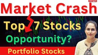 7 शेयर SHARE MARKET CRASH 7 Stocks During This Market Correction! Market Crash | Stocks