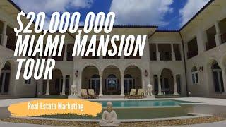 Real Estate Videography - $20.5 MILLION DOLLAR Miami, Florida Mansion - Real Estate Marketing