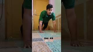 Day 49  100 Push-Ups Every Day Until We Hit 100,000 Subscribers #pushupchallenge #shorts #ytshorts