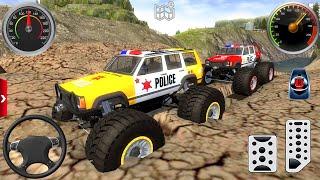 Juegos De Carros - Police Monster Truck Impossible Driver #4 - Car Extreme Racing Android Gameplay