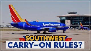 How Strict Is Southwest Airlines About Carry on Size? 2025