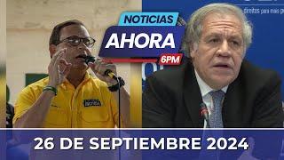 Noticias de Venezuela hoy en Vivo  Jueves 26 de Septiembre de 2024 - Ahora Emisión Central