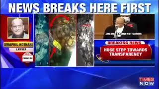 Atul Jain, Adv.-Views on Times Now regarding issue of disclosure of assets by Supreme Court Judges
