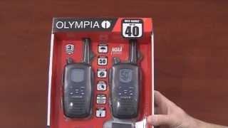 Olympia R300 FRS/GMRS Two Way Radio Unboxing