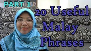 [LEARN MALAY] 98-20 Useful Malay Phrases 1