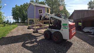 Moving a kid's playhouse & Cabin upgrade