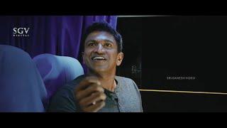 Puneeth Rajkumar Asking Discount on Bus Ticket Comedy Scene | Adah Sharma|  Rana Vikrama Movie