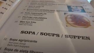 Mazarron we was shocked at the price for eating out #retiredlifestyle #retiredlife