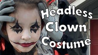 Making A Headless Illusion Clown Costume