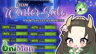 【OniMon #49】Steam Winter Sale! Let's hunt for deals!【Yuno Hanaki】