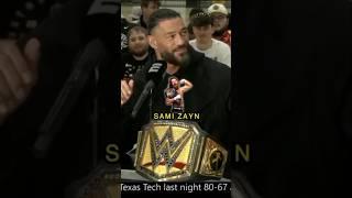 Is Sami Zayn the REAL Bloodline Member?..#wwe #podcast #roman_reigns_wwe