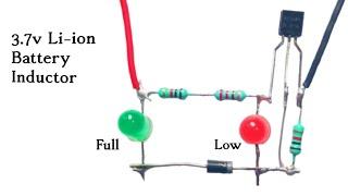 3.7v Lithium and Li-ion Battery Full & Low Level Indicator