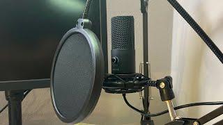 Fifine Studio Condenser USB Microphone Test vs AT2020