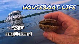 "Houseboat Adventure: 3-Day Cruise with Fresh Trout & Scallops Catch"