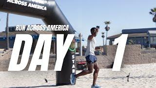 running across america day 1 | episode 1 - the run across america begins