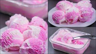 Vanilla Ice Cream Recipe | Easy Homemade Vanilla Ice Cream Recipe | Layered Vanilla Ice Cream