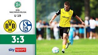 Wildes Torspektakel im Derby! | Borussia Dortmund - FC Schalke 04 | U 19-DFB-Nachwuchsliga 24/25