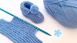 EASY STEP-BY-STEP KNITTING SHOES