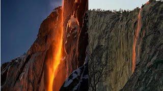 Yosemite Firefall 见证奇迹：加州优胜美地火瀑布的前世今生和现场实拍 | Horsetail Fall in Yosemite National Park