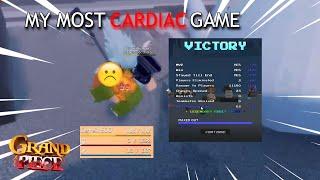 [GPO]THIS IS THE MOST CARDIAC AND LUCKY GAME I'VE EVER HAD | Battle Royale Solo Win