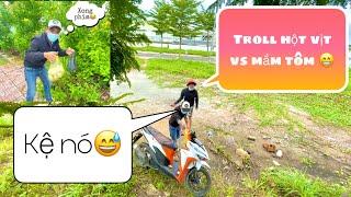 Chảo Mini Bị Troll Hột Vịt Vs Mắm Tôm Th.úi Ình Luôn