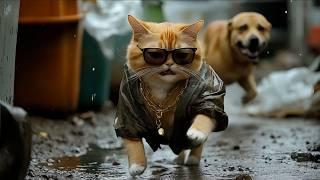 Rain-Soaked Rhymes: 'Hustlin' Hard, Alley Cat Chronicles' - The Gritty Feline Saga