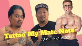 ผมไปสักชื่อ"My Mate Nate"ตามสัญญาจะสวยไหม!?