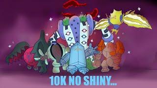 SEND ME LUCK! 11K+ ENCOUNTERS! Double Shiny Hunting Regice and virizion! Crowned Tundra!