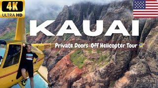 KAUAI, HAWAII - $360 Private Helicopter Tour  | Jurassic Park Falls, Waimea Canyon, Napali Coast