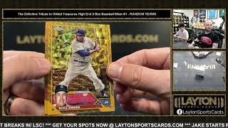 The Definitive Tribute to Gilded Treasures High End 5 Box Baseball Mixer #1