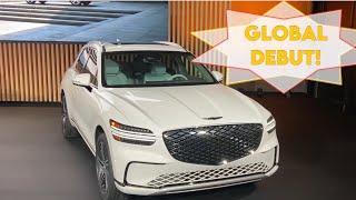 Global debut of the 2026 Genesis GV70 all-electric luxury SUV