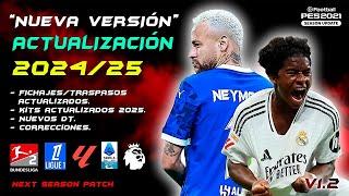 Actualiza tu PES con esta NUEVA VERSIÓN 2025 / TUTORIAL DE INSTALACIÓN / PES 21 FL25 v1.2