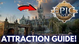 Universal Studios Epic Universe Attraction Guide & MUST-KNOW Tips!