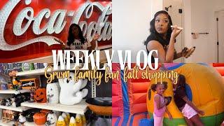 WEEKLY VLOG | GRWM, Fall home finds, World of Coca Cola, family fun, & more