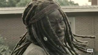 Michonne saves Judith from The Kids | THE WALKING DEAD 9x14 [HD] Scene