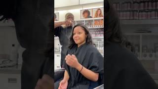 Getting a silk press at Ulta Beauty Salon 