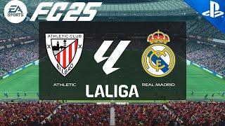 FC 25 | Athletic Bilbao vs Real Madrid | La Liga 24/25 | PS5 Full Match