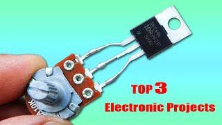 Top 3 Electronic Projects | Very Simple | Useful Projects