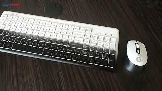 5STAR MKW200 WIRELESS KEYBOARD + MOUSE BLACK