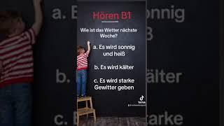 #1 || Hören B1 || Deutsch-Test für Zuwanderer