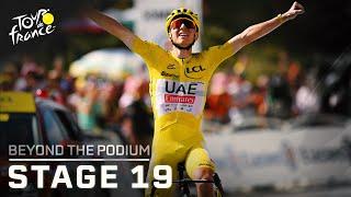 Tadej Pogacar lands finishing blow in Tour de France Stage 19 win | Beyond the Podium | NBC Sports