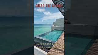 Guess The Resort - 2  | Can You Name This Paradise? #maldives  #guesstheresort #maldivestour