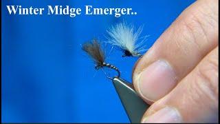 Tying Jig Head Emergers for the Winter Midge by Davie McPhail