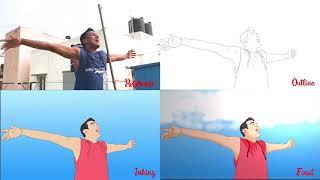 2D Animation with Rotoscoping